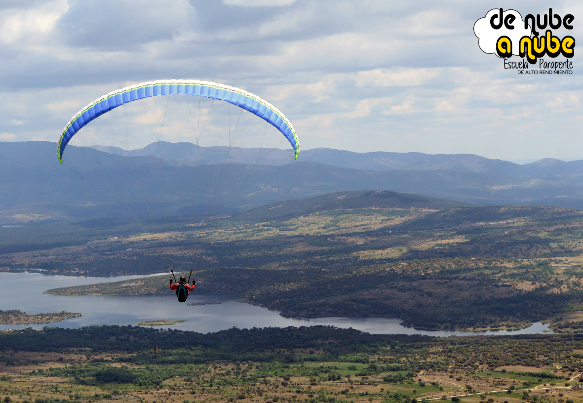 Actividades aventura Madrid. Vuelo parapente panorámico