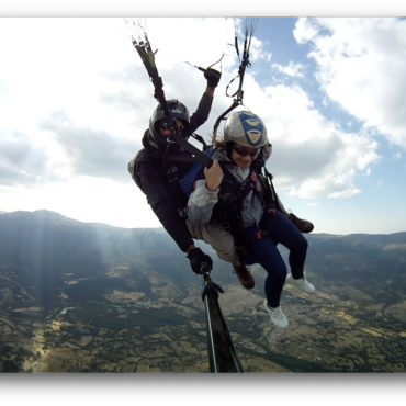 Adrenalina barrena en parapente