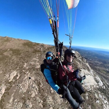 Parapente montaña