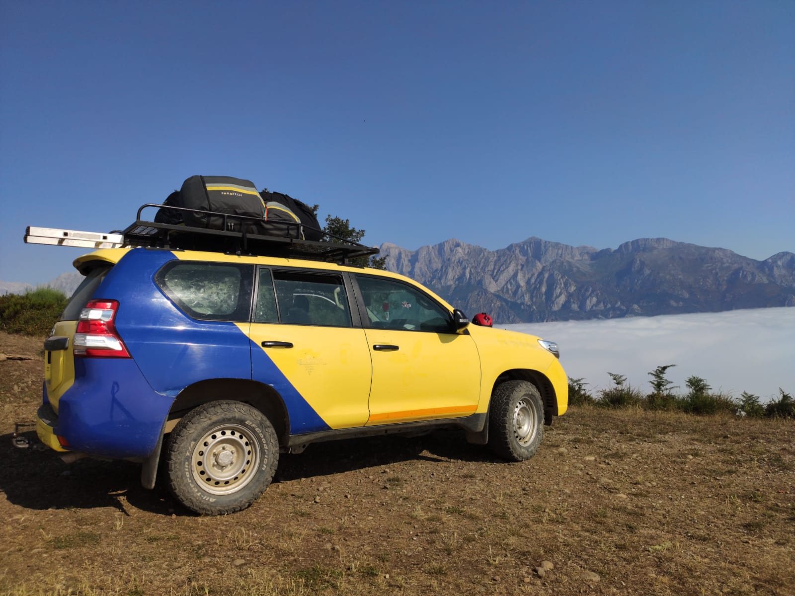 Vuelo Parapente 4x4 Madrid Sierra Norte